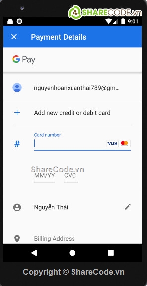 google pay,app android,example google pay